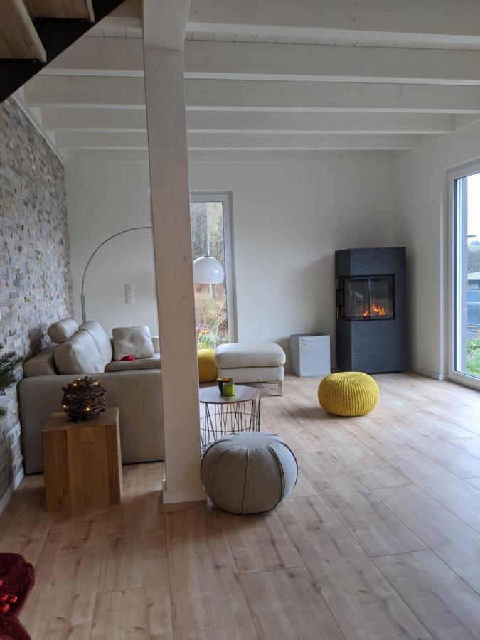 Ferienhaus Schieferterrasse - Waldsee Rieden - Exteriör bild